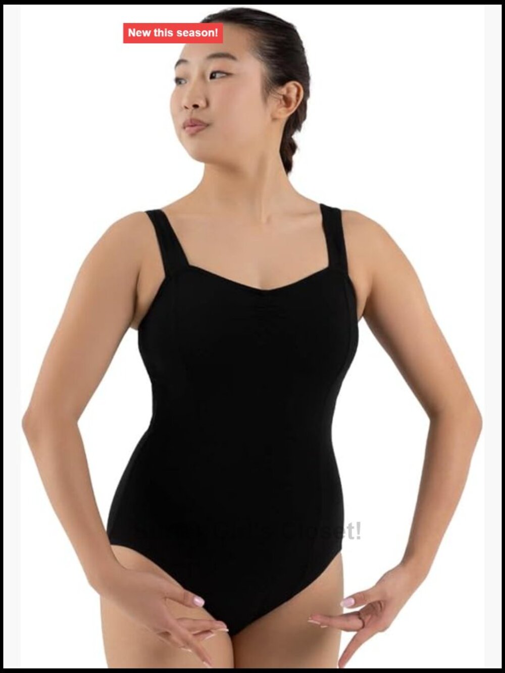 Capezio Cotton Lycra Spandex Princess Tank Leotard Dance Classic